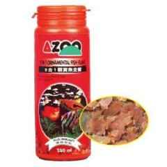 Fish food  9 IN 1 ORNAMENTAL FISH FLAKE AZ80027 / 1