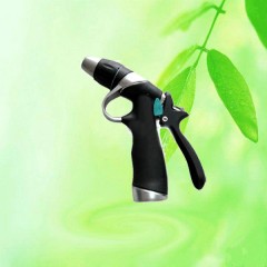 3-Adjustable Spraying Patterns Metal-Jet Pistol Garden Hose Nozzle HT1335 / 2