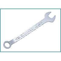 15° Ring head combination wrench