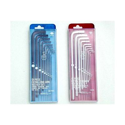 SY02-5 ~ 8 Extra Long Arm Series Hex Key Set(Plastic Box)