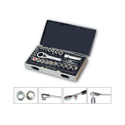 25PC GO-THRU SOCKET SET