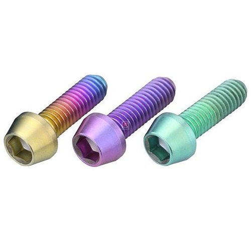 Titanium Alloy Screws - Anodised / 2