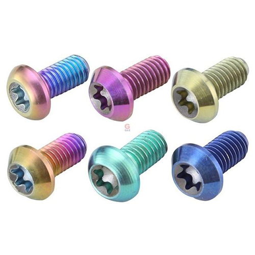 Titanium Alloy Screws - Anodised / 3