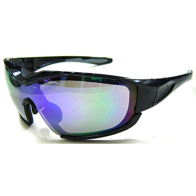 Mens Sport Full Shield Wrap Around Polarized Outdo Sports Sunglasses