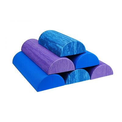 ATUNAS Half Round Foam Roller (Flat Edge)